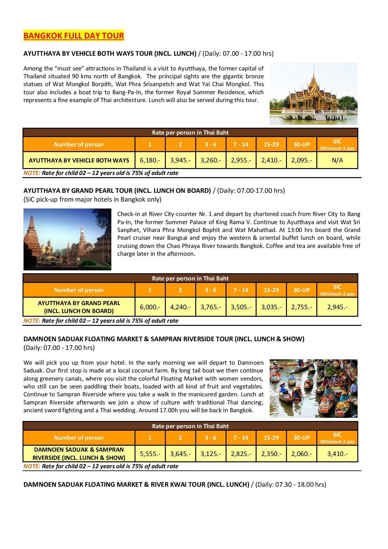 Bangkok Optional Tour Website page 012