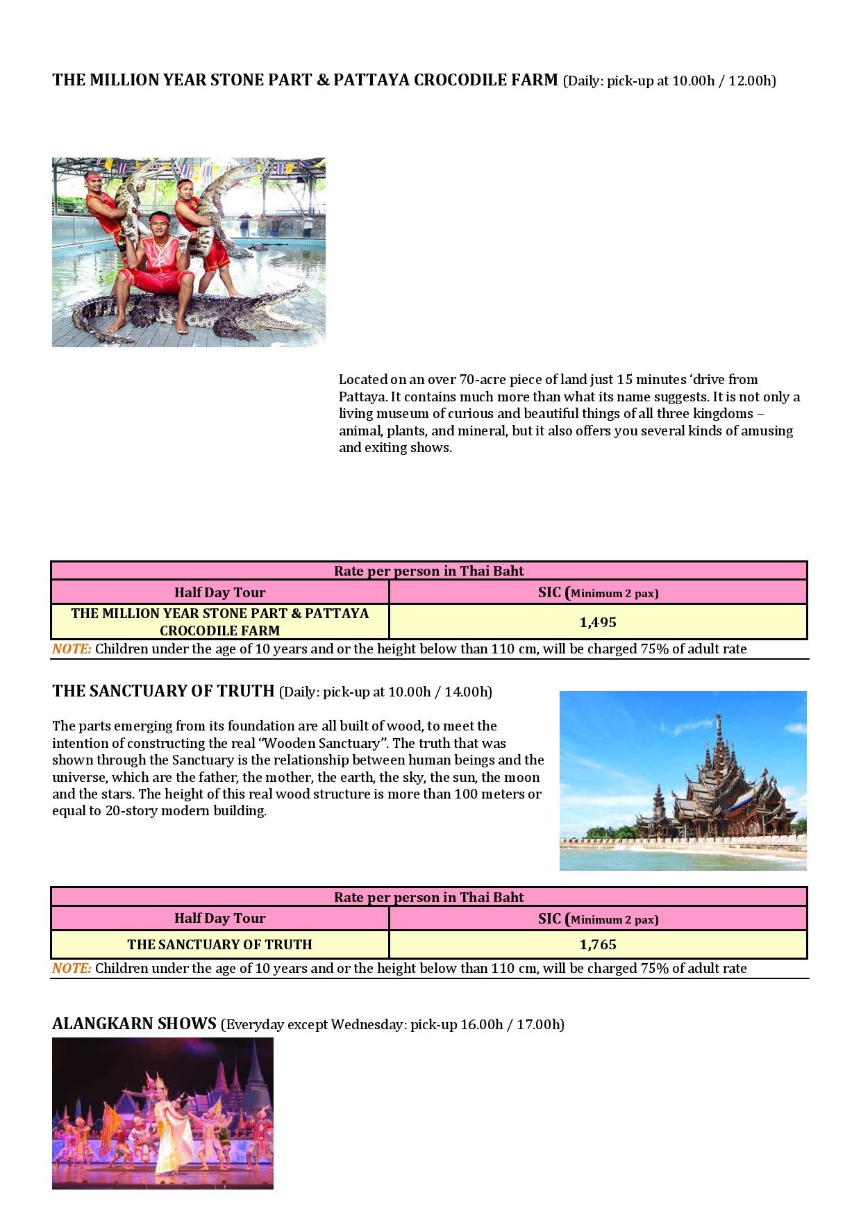 Pattaya Optional Tour Website page 003